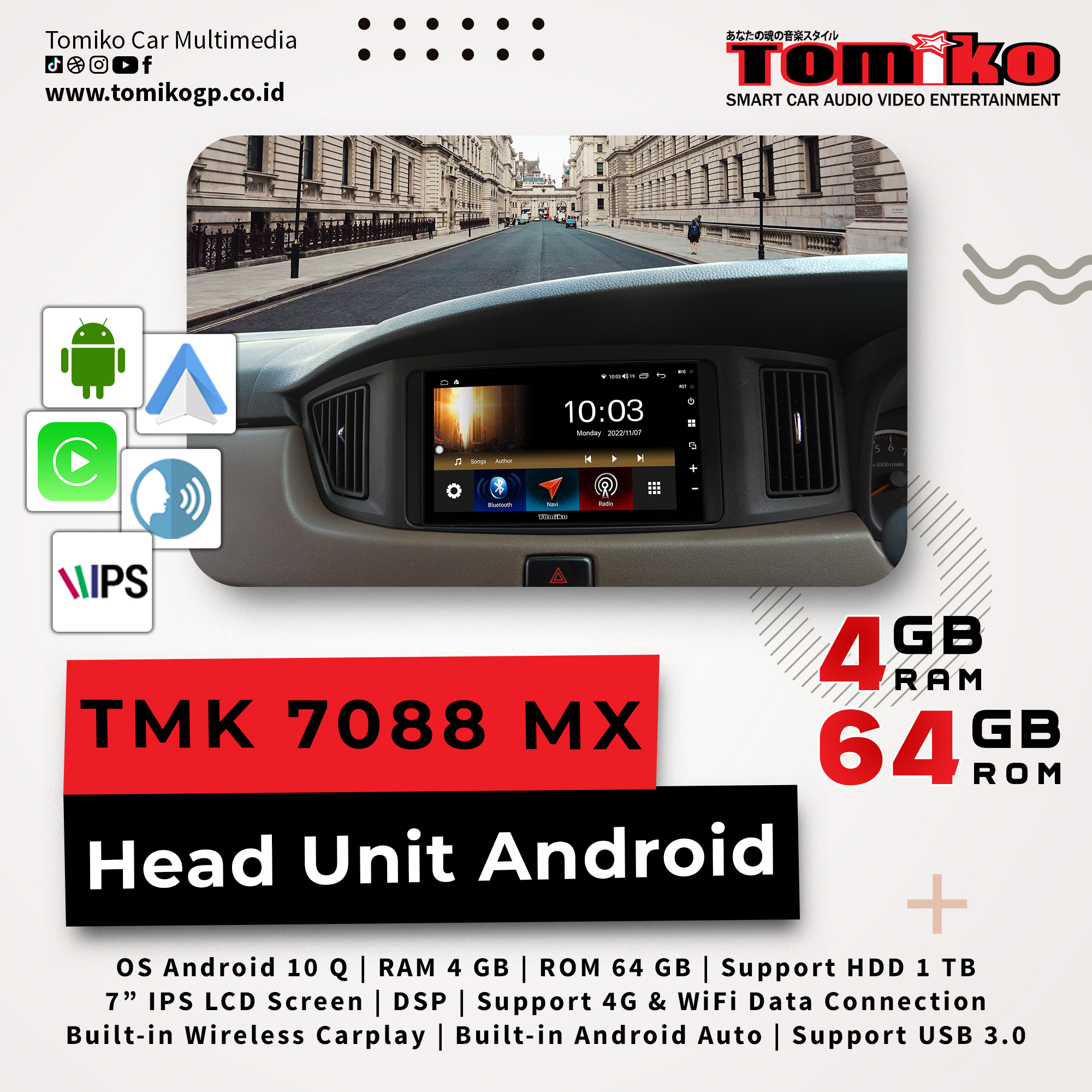 TMK 7088 MX - RHD