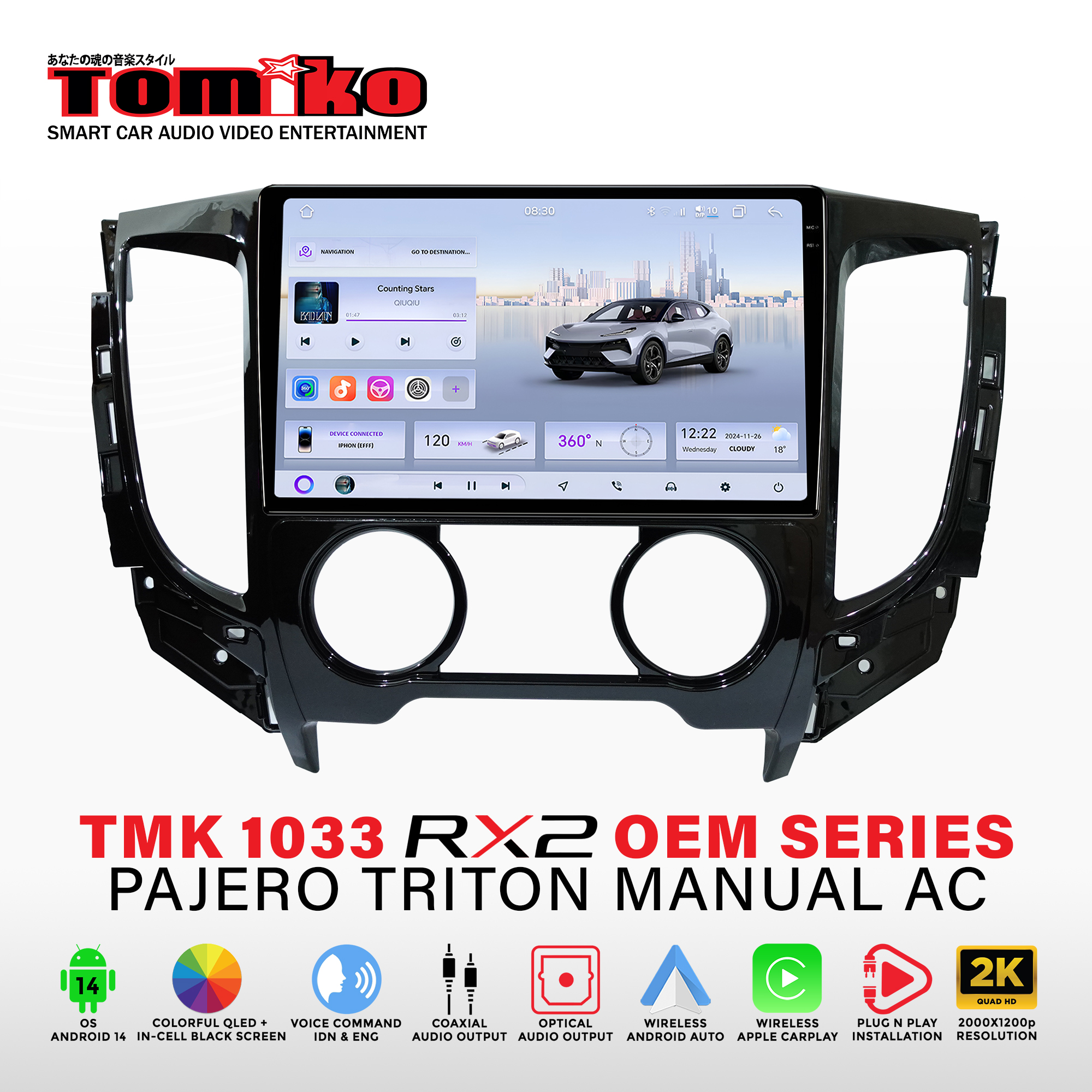 MITSUBISHI_TMK 1033 RX2 PAJERO TRITON MANUAL AC