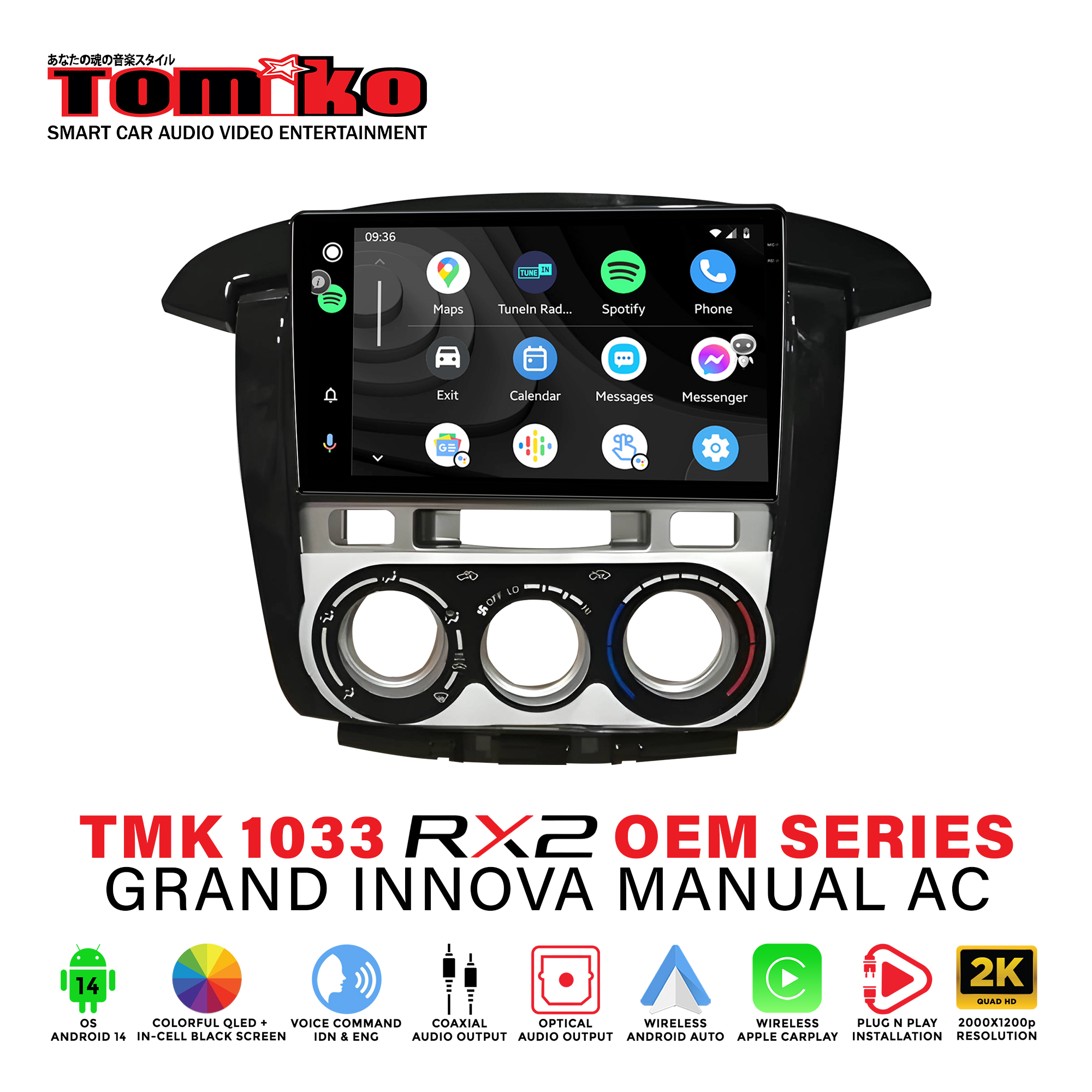 TOYOTA_TMK 1033 RX2 GRAND INNOVA MANUAL AC